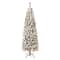 6ft. Pre-Lit Flocked Acacia Pencil Artificial Christmas Tree, Clear Lights
